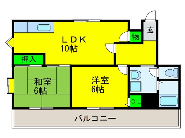 グランドヴィラの物件間取画像